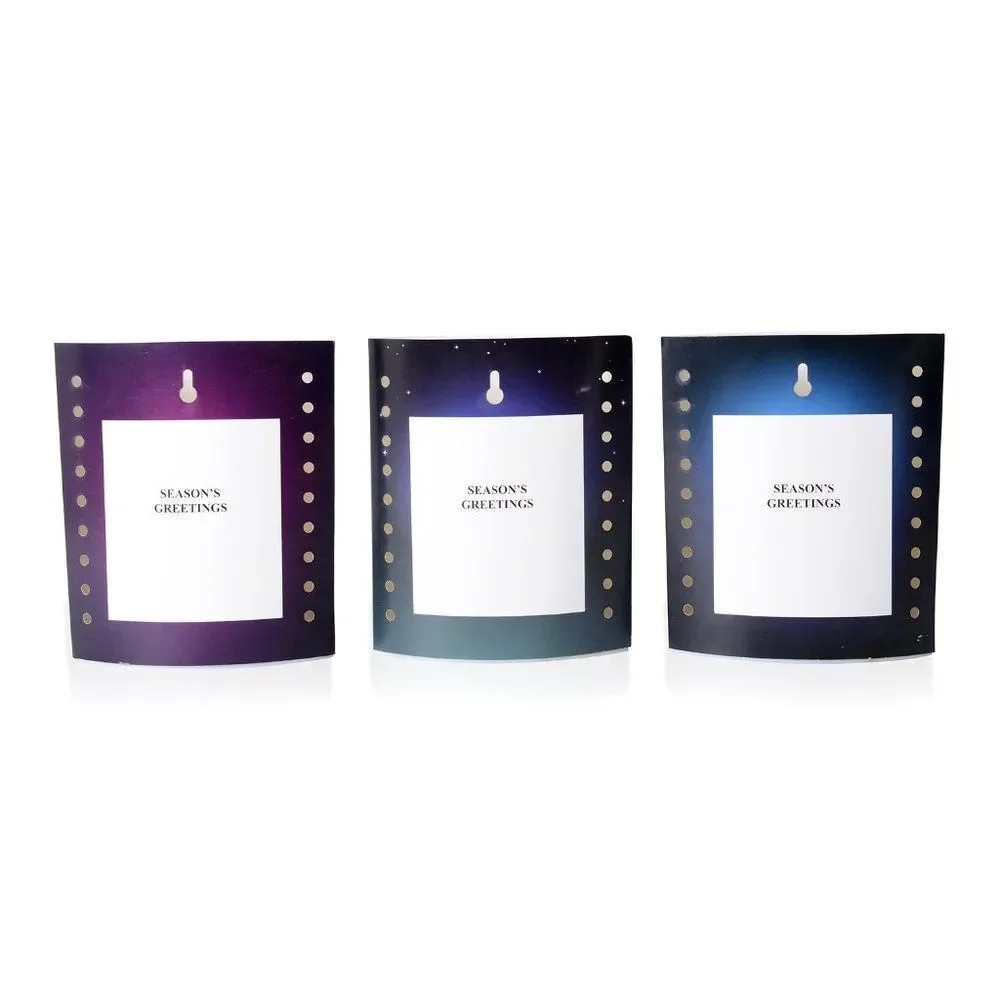 Seasons Greetings and Halloween LED Standing Cards